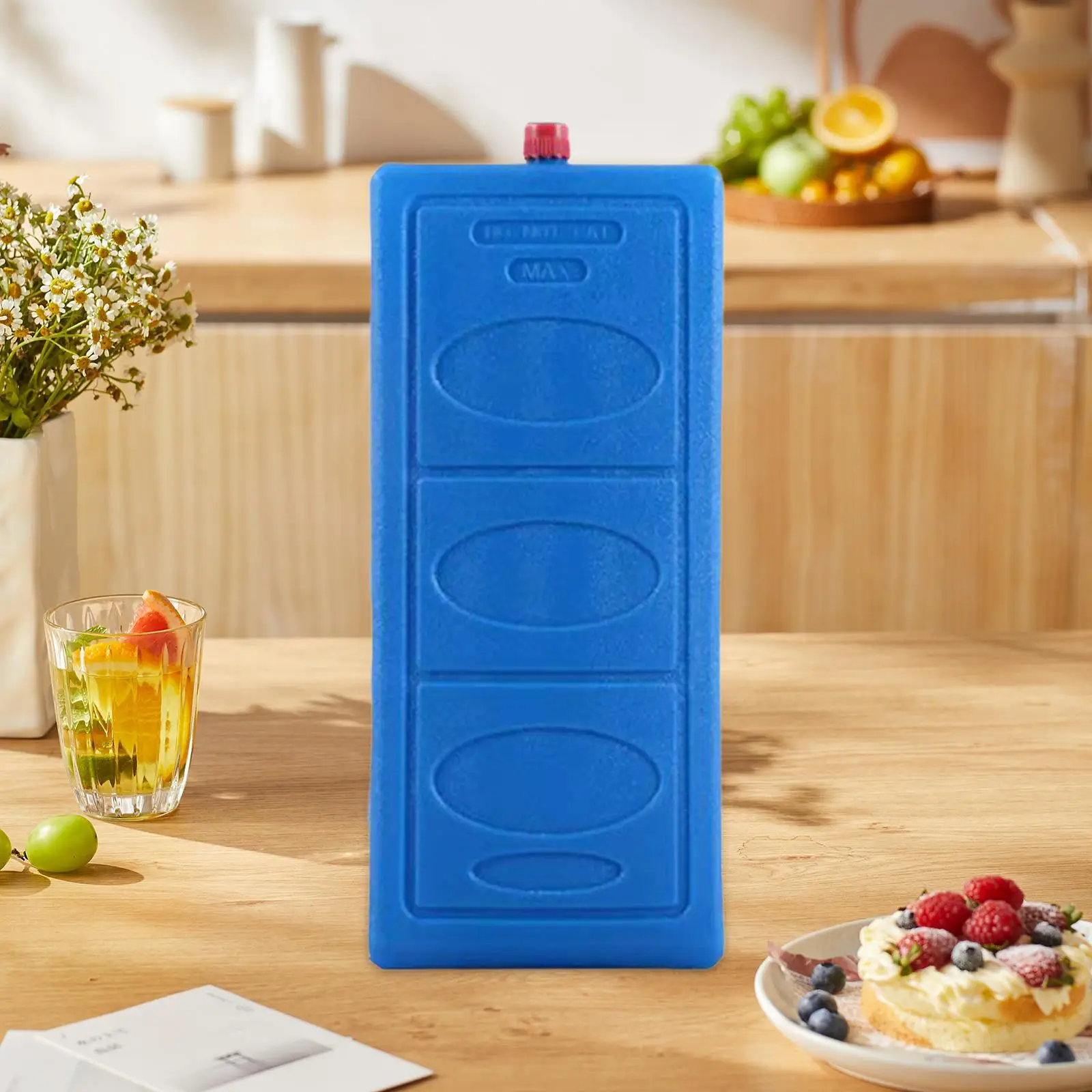 Ice Freezer Block for Cool Bag that Simply Stays Frozen for Longer Ice Cooler Block for Camping Picnic Home Outdoors