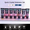 Popular Nail Art Crystal Extension Gel Nail Extension Tool Set Light Therapy Glue Mini Nail Light Nail Trimming Tools Wholesale 2
