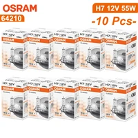 OSRAM Original H1 H4 H3 H7 12V 55W 80W 100W Yellow Light Standard Lamp Car Halogen 3200K Headlight Fog Lamp Bulb OEM Quality 10p 1