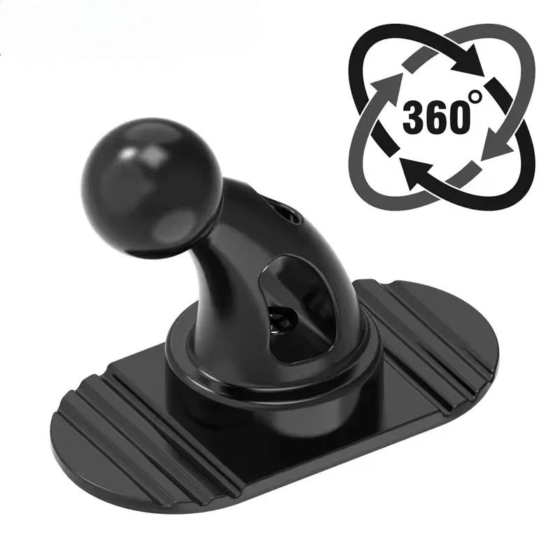 Universal 17mm Ball Head Sticky Base Car Phone Holder Dashboard Mount for Mobile Phone Stand Car Accessory