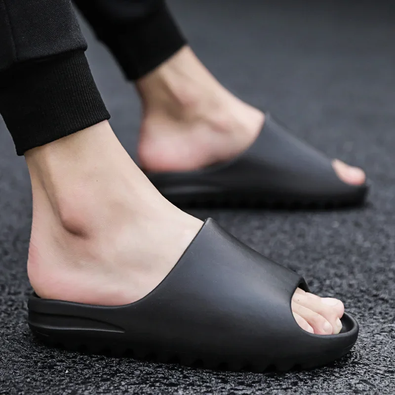 Cross-Border Amazon Coconut Slippers Men's Indoor Outer Wear Thick Base Soft Bottom Couple Large Size Shoes Women's 3