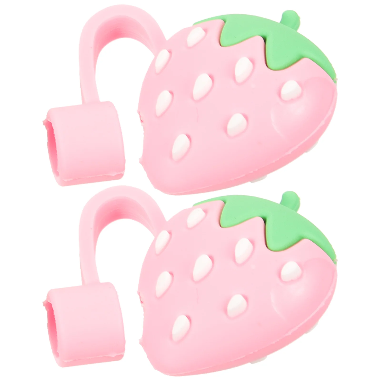 

2/4 шт., силиконовые Многоразовые заглушки для трубочек