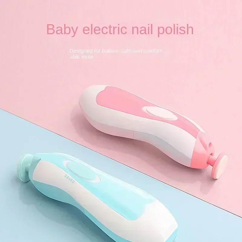 Kids Baby Nail Trimmer Electric Baby Manicure Pedicure Nail Clippers Cutter Scissors Care Set New Born Kids' safety nail clipper 2