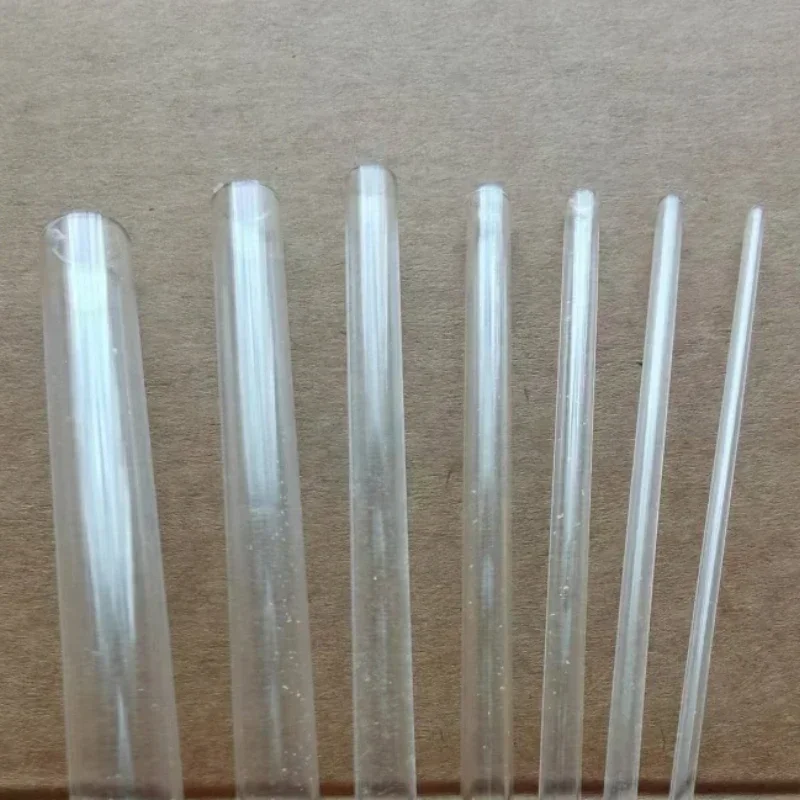 Transparent Acrylic plastic tube for Fish Tank Aquarium Plexiglass Tube Garden Irrigation Length 200mm/498mm OD 2-10mm