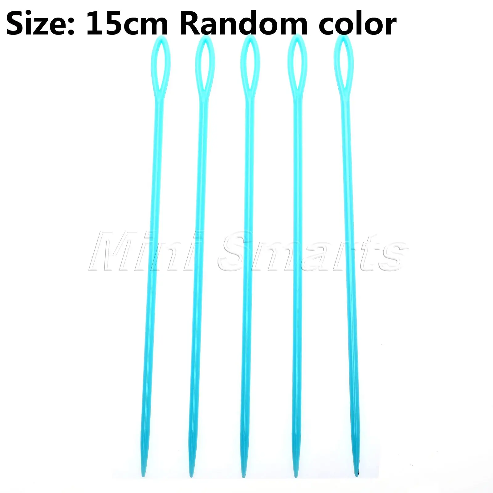 5x15 см длинные пластиковые большие иглы для шитья шерсти с глазами иглы для гобеленов иглы для дарнинга иглы для шитья цветные случайные иглы