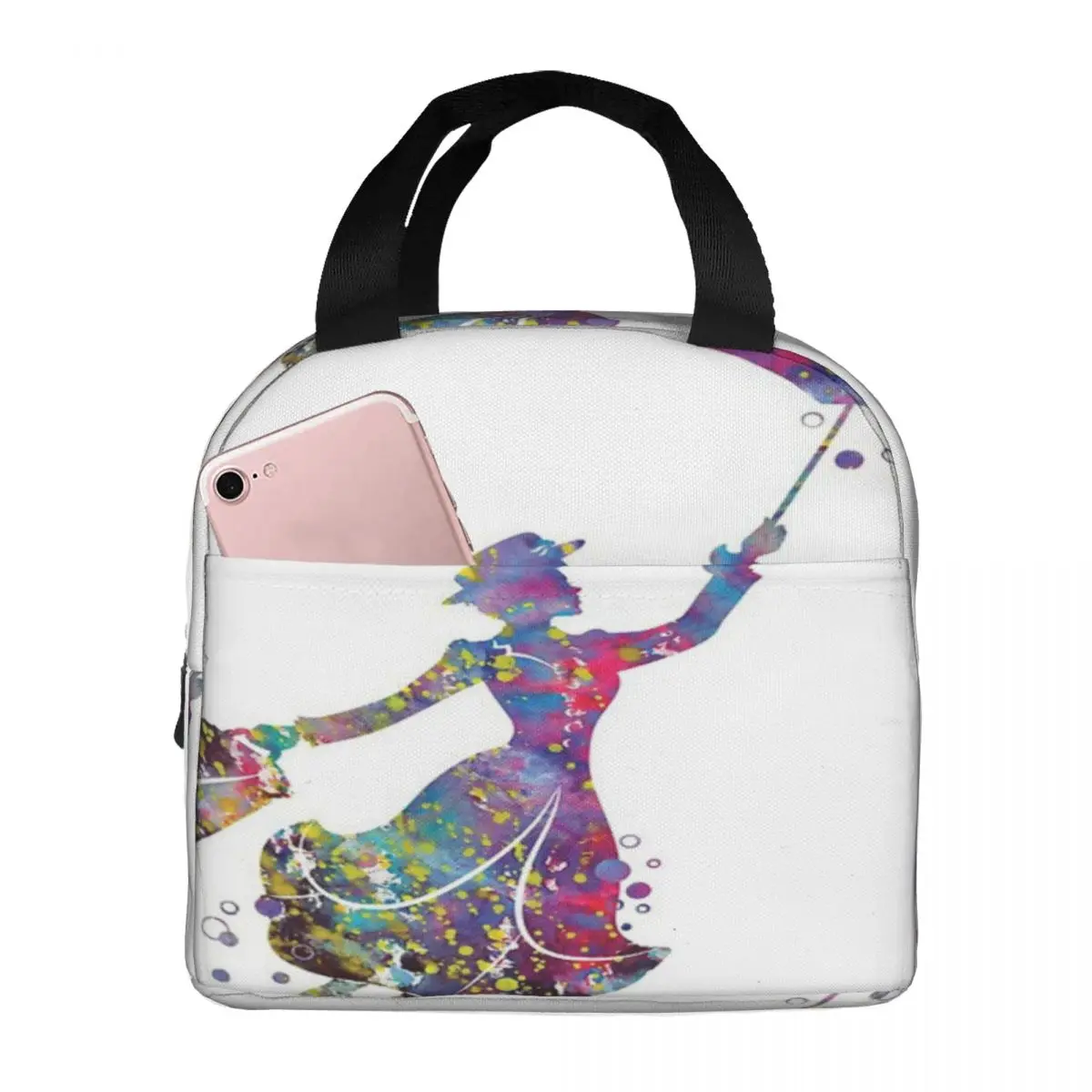 Mary Poppins Lunch Tote Lunch Box Lunch Box Bag Borsa Per Alimenti Per Bambini