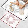 Oversize 80/70/60/30cm Silicone Baking Mat Rolling Kneading Pad Pastry Tools Crepes Pizza Dough Non-Stick Kitchen Silicone Mat 4