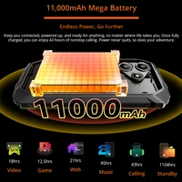 Blackview MARINE 2 Rugged Smartphone 6.56-inch HD+ IPS 90Hz Display 11000mAh  Android 15 16MP Camera NFC 8GB 128GB Cellphone - Image 2