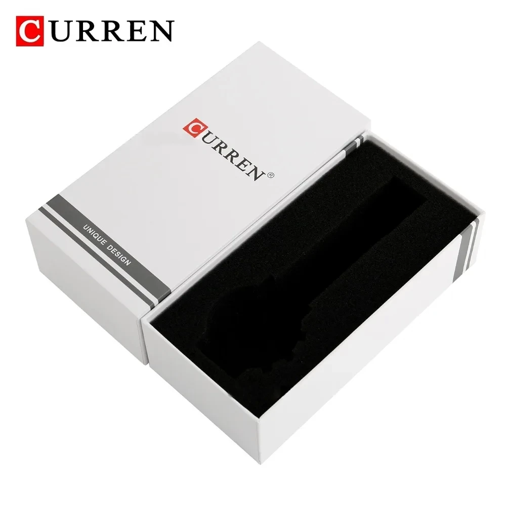 Watch Box Fashion Luxury Women Watches Gift Box for CURREN Brand
