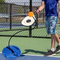 Pickleball Trainer Pickleball Ball with String Pickleball Accessories Pickleball Training Aid for Sport Single Player Adult 3