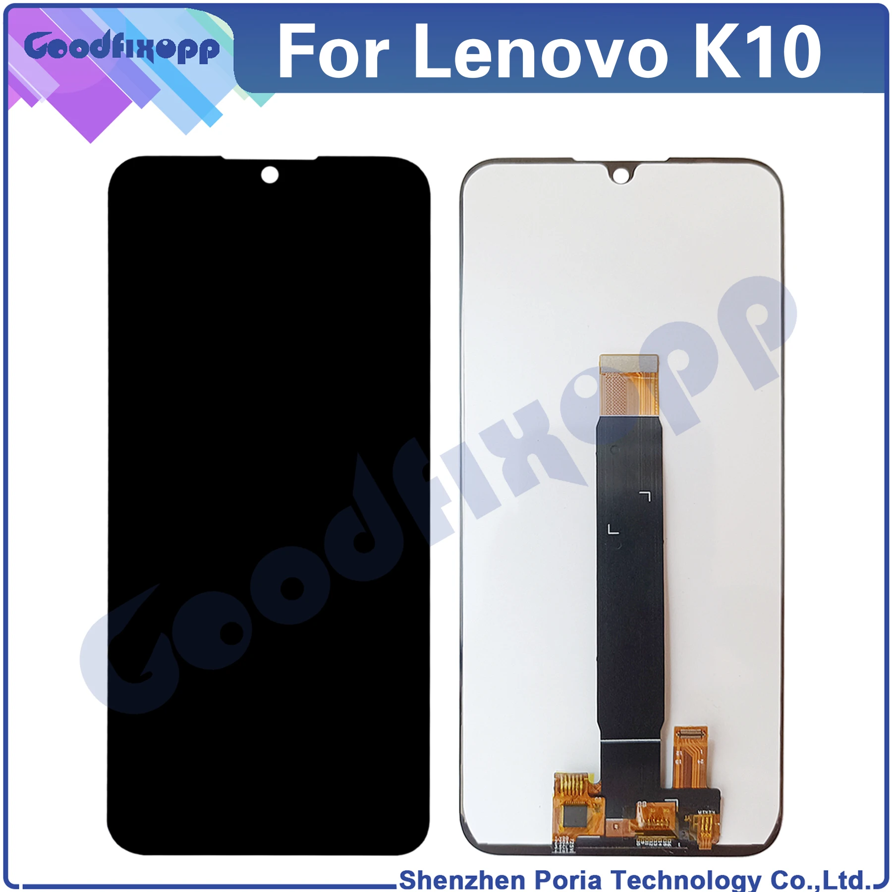 

ЖК-дисплей с сенсорным экраном и дигитайзером в сборе для Lenovo K10 XT2025-3 XT2025