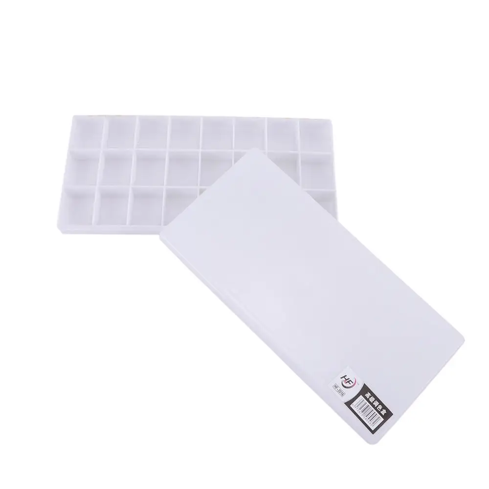 커버 포함 페인트 구아슈 학교 학생용 아크릴 페인팅 컬러 팔레트 페인팅 용품 드로잉 수채화 그리드