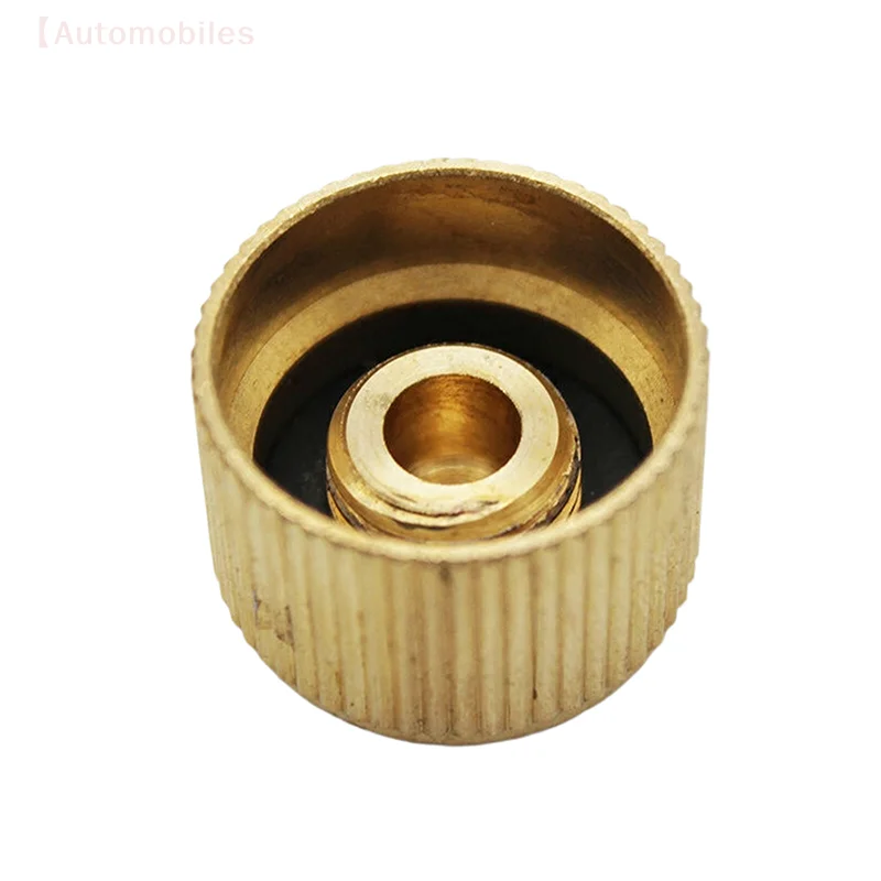 Automotive Air Conditioner Dust Cover Valve Caps - High/Low Pressure Port Accessories