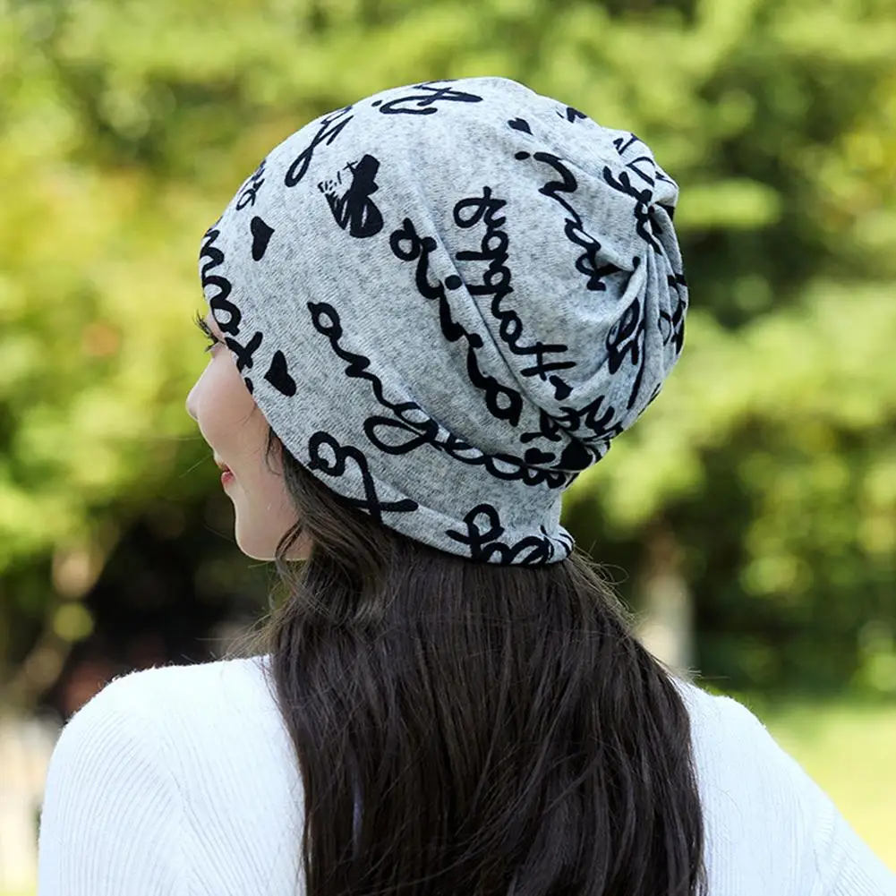 Winter Women Hat Warm Beanie Hats Cap Turban Tube Bandana Headband Outdoor Head Face Scarf Neck Warmer Collar Headwear Kerchief 5