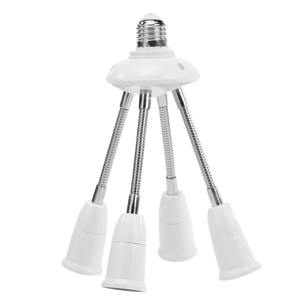 Rotary Multi E27 Lamp Holder Adjustable for LED Light Socket Adapter Converter