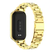 For Xiaomi Smart Band 9 Active Strap Smart Bracelet Mi Band 9 Active Strap Metal Stainless Steel Replacement Wrist Watchband - Image 5