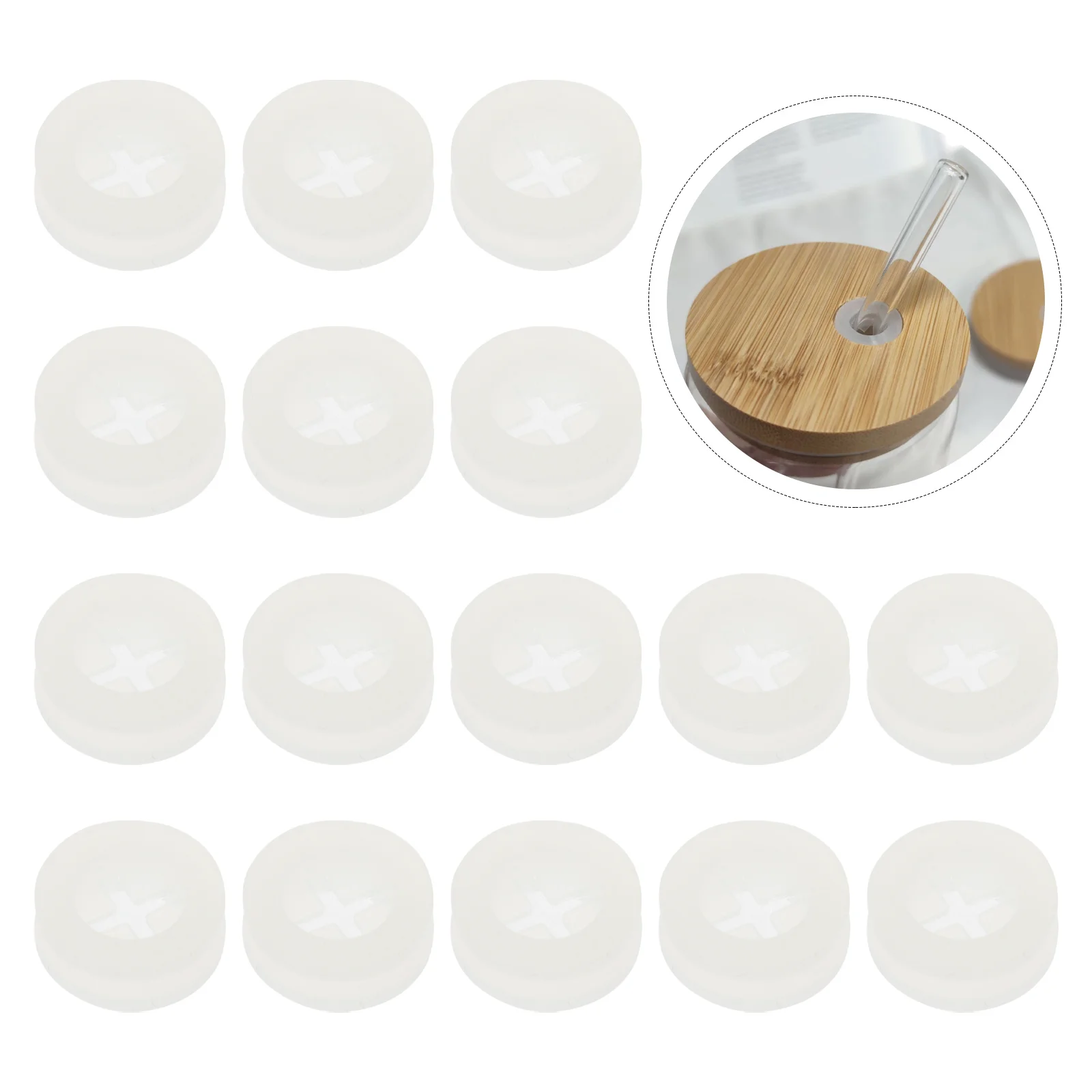 Straw Grommet Grommets Lid Lids Plugs Hole Silicone Plug Holes Airlock
