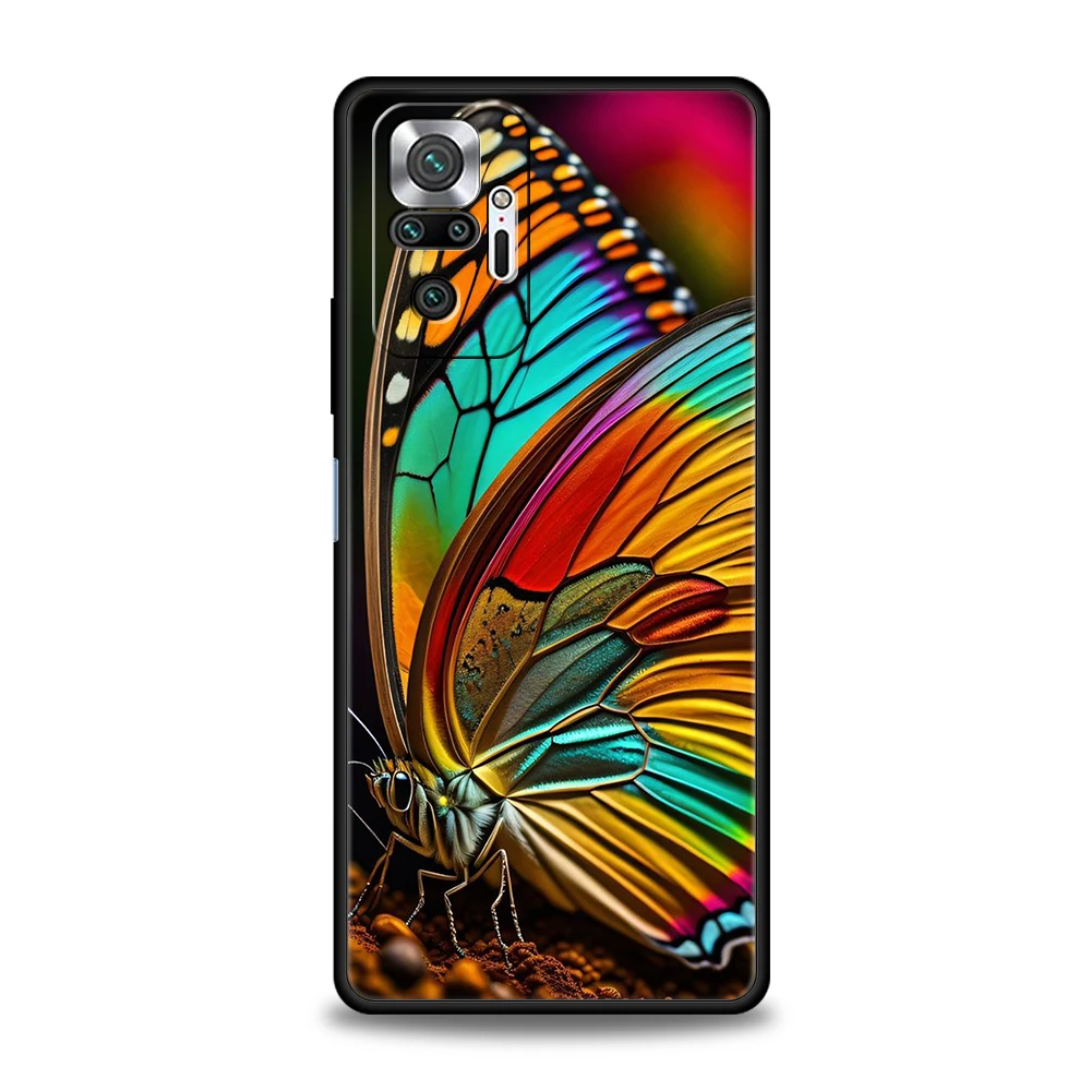 Elegant Butterfly Design Soft TPU Phone Case Cover