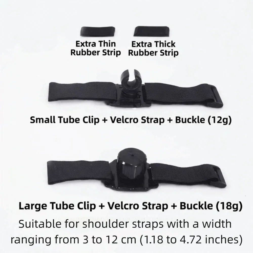 Compact and Durable Umbrella Clip with Secure Fastening and Universal Fit
