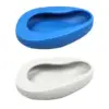Portable Bedpan Heavy Duty Reusable Lightweight Durable Thicken Plastic Stable Bed Pan for Bedridden Patient Elderly Women Men 1