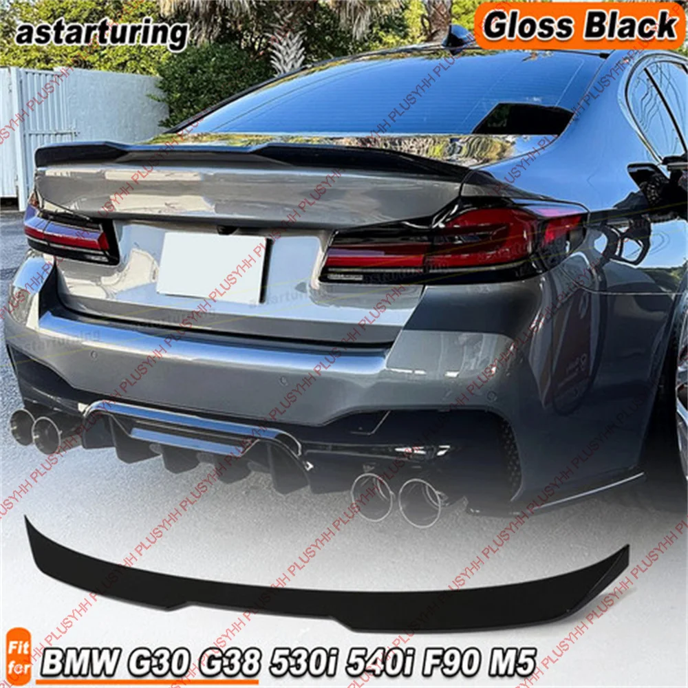 Alerón para BMW serie 5 G30 G38 530i F90 M5 17-23 accesorios G30 alerón trasero para maletero alerón ala piezas exteriores de coche gran oferta