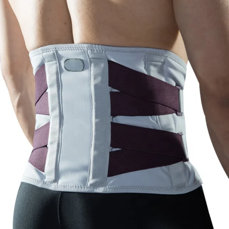 

Low back pain relief back lumbar support back brace belt promotes correct spine alignment for recovery
