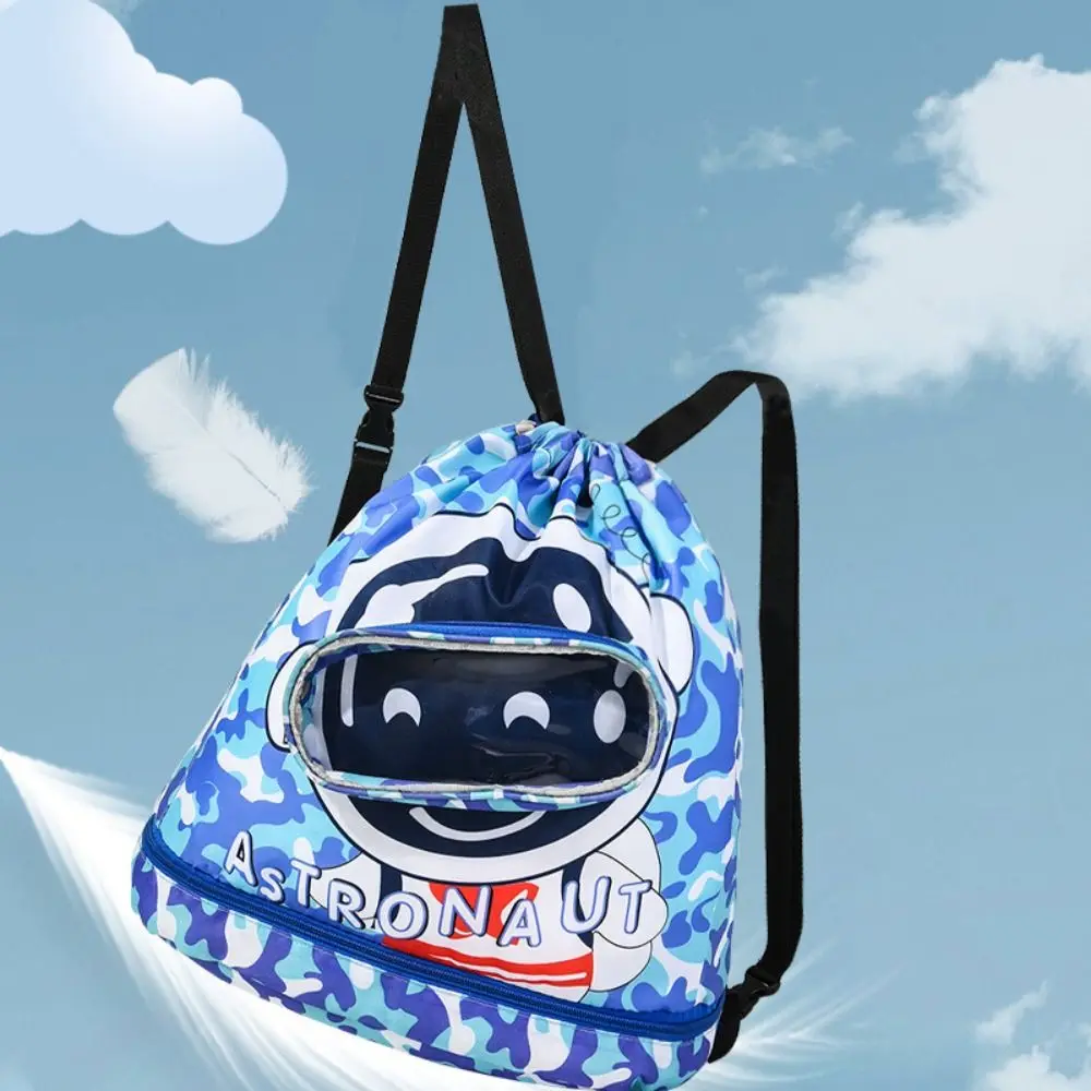 Swimming Bag Waterproof Children's for Beach with Shoe Compartment
