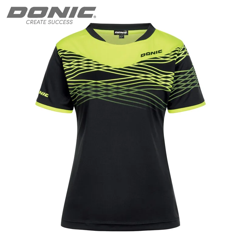 Donic t-shirt Table tennis clothes sportswear jersey female women Sport tops quick dry short sleeve