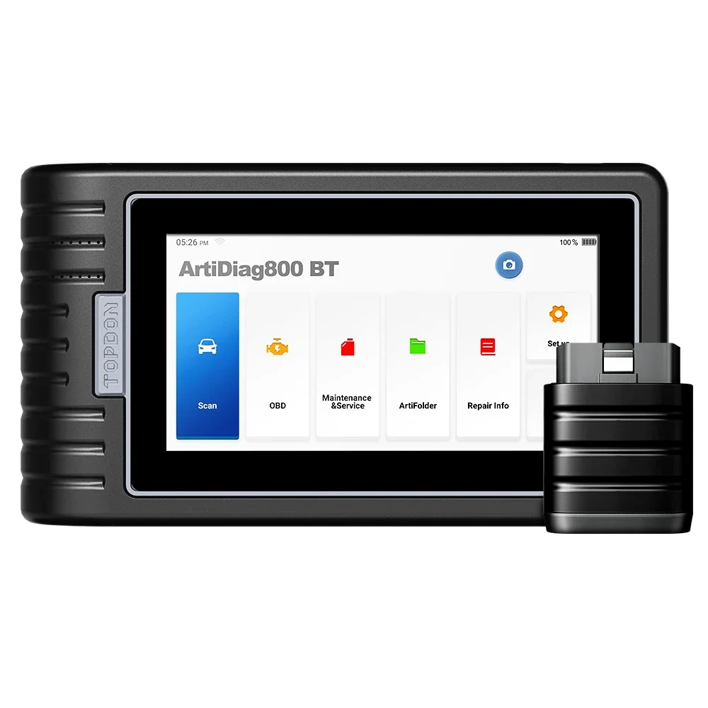 Topdon Artidiag800Bt 800Bt Dispositivo Diagnostico Automatico Blue-Tooth Strumento Scanner Per Veicoli Per Auto Dispositivo Automotriz Macchine Utensi