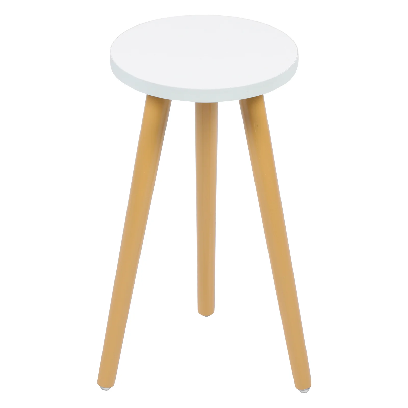 

Simple Solid Wood Floor Stand Home Decor Planter Storage Rack Wooden Round Stool