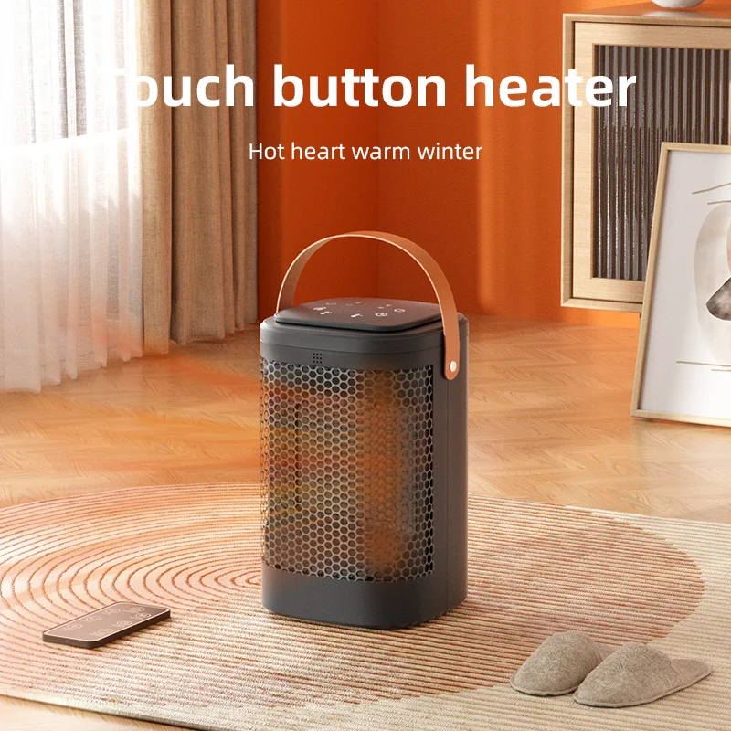 

Electric Air Heater Portable Powerful Warm Blower Fast Heater Fan Desktop Electric Heater Warmer Fan for Home Office Timeable