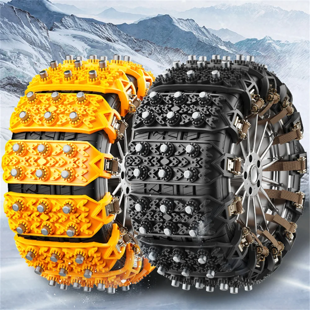 

Universal Safe Driving Snow Chains Emergency Type Emergency Anti-skid Chains Anti-slip On Snow The Way Snow Tire Belt Car Tires