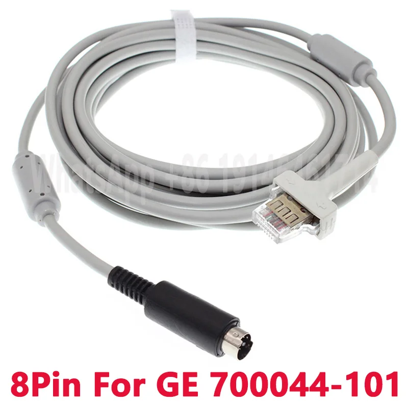 

8Pin Compatible with GE 700044-101 Date Cable for GE MAX-1 ECG Systems with AM4 / AM5 Acquisition Module,to 8Pin