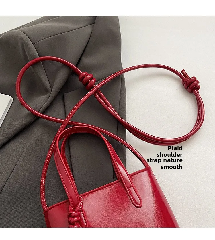 Mini Crossbody Bag - PU Leather Luxury Shoulder Handbag for Women 2024