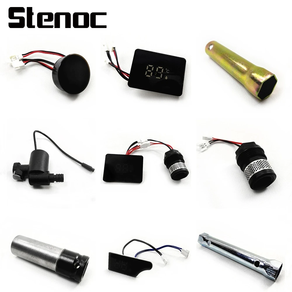 แผงฝักบัวอุปกรณ์เสริมห้องน้ําก๊อกน้ําชุดฝักบัวระบบดิจิตอลจอแสดงผล Hydro Generator อะไหล่ฝักบัวหน้าจอมอเตอร์ 1