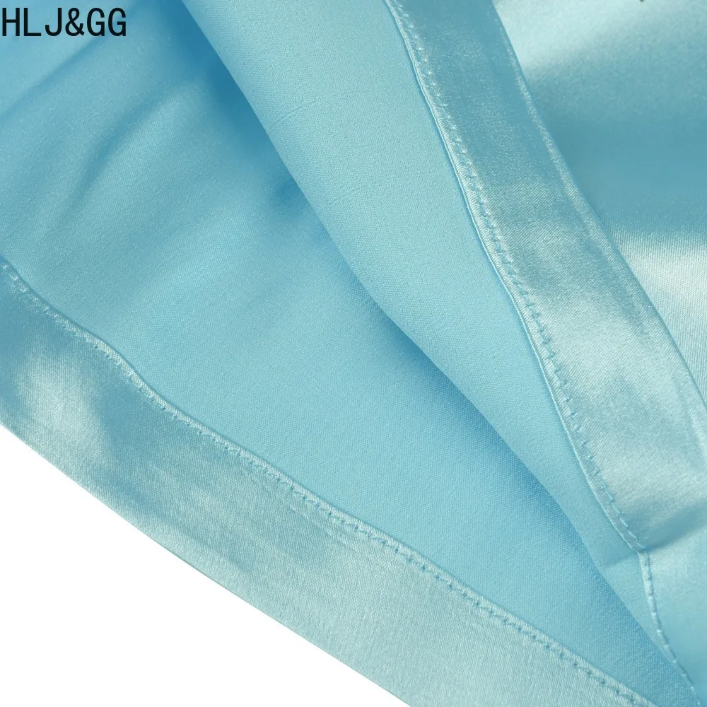 HLJ&GG Autumn Winter Casual Solid Color Wide Leg Pants Women High Waisted Drawstring Pants Female Pocket Matching Bottoms 2023