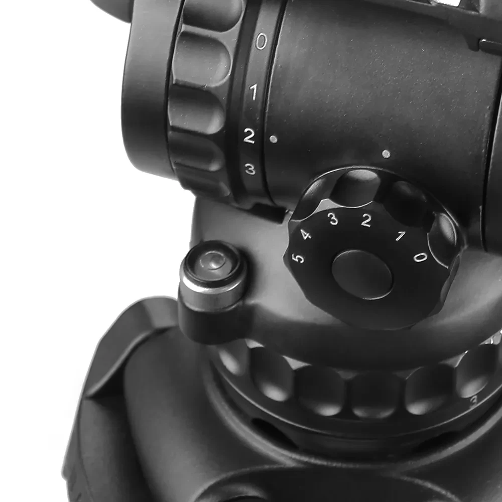 E-IMAGE GH06 6kg 페이로드 75mm 볼 비디오 플루이드 헤드 캠코더용
