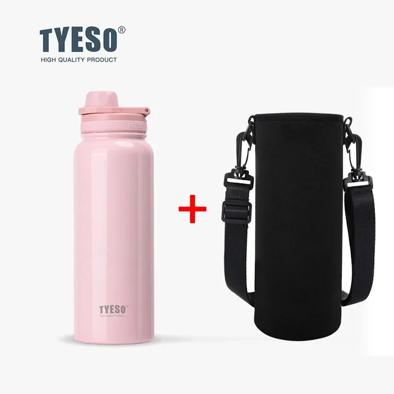 Tyeso High-Capacity Stainless Steel Insulated Travel Mug