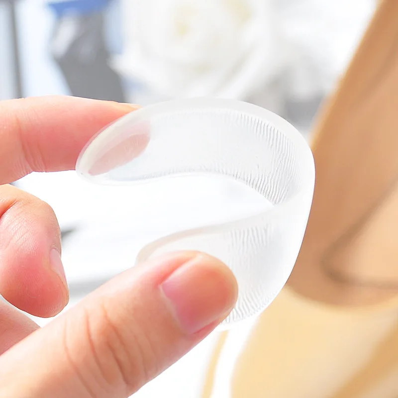 Silicone Gel Women Insoles for Shoes High Heels Adhesive Heel Liner Grips Protector Sticker Pain Relief Foot Care Inserts