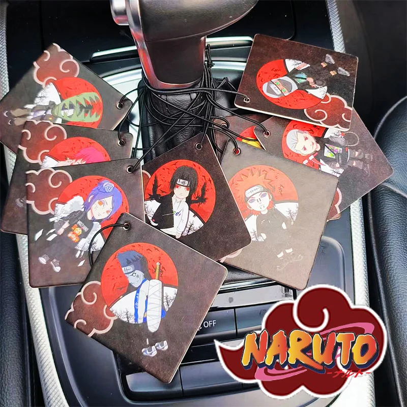Naruto Akatsuki Trend Car Fragrance Car Long-Lasting Aromaterapia Fragrance Piece Net Red Ciondolo Decorazione Deodorizzazione Per Auto