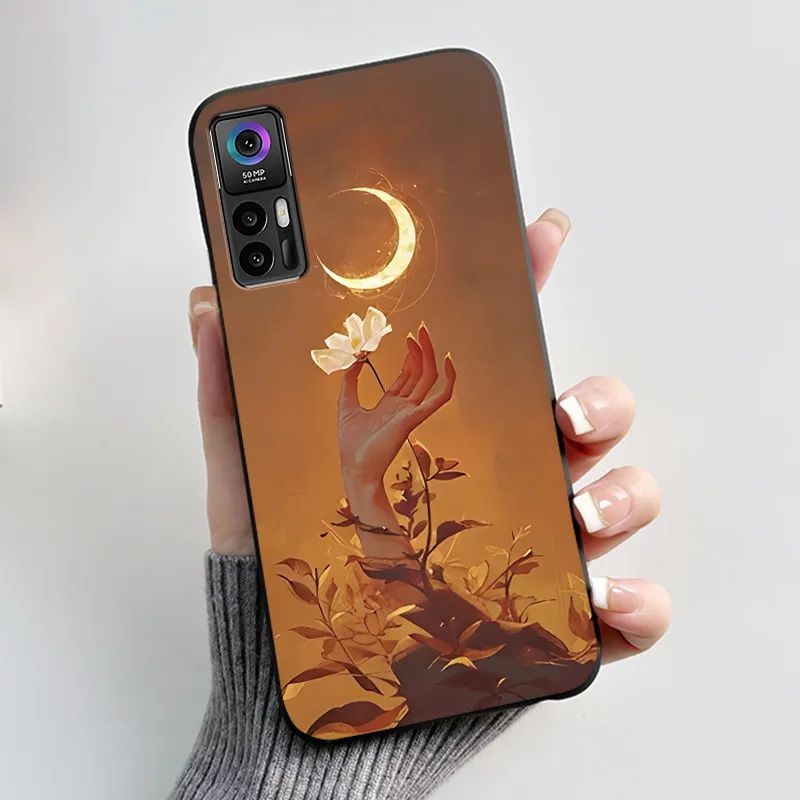 Cute Cats Shockproof Black Silicone Phone Case - Fun & Durable Protective Cover