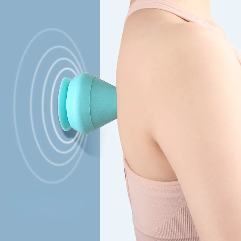 Wall-mounted Fascia Cone Multi-Function Suction Cup Wall Massager For Back Muscle Relaxation Arm Foot Massager Trigger Point