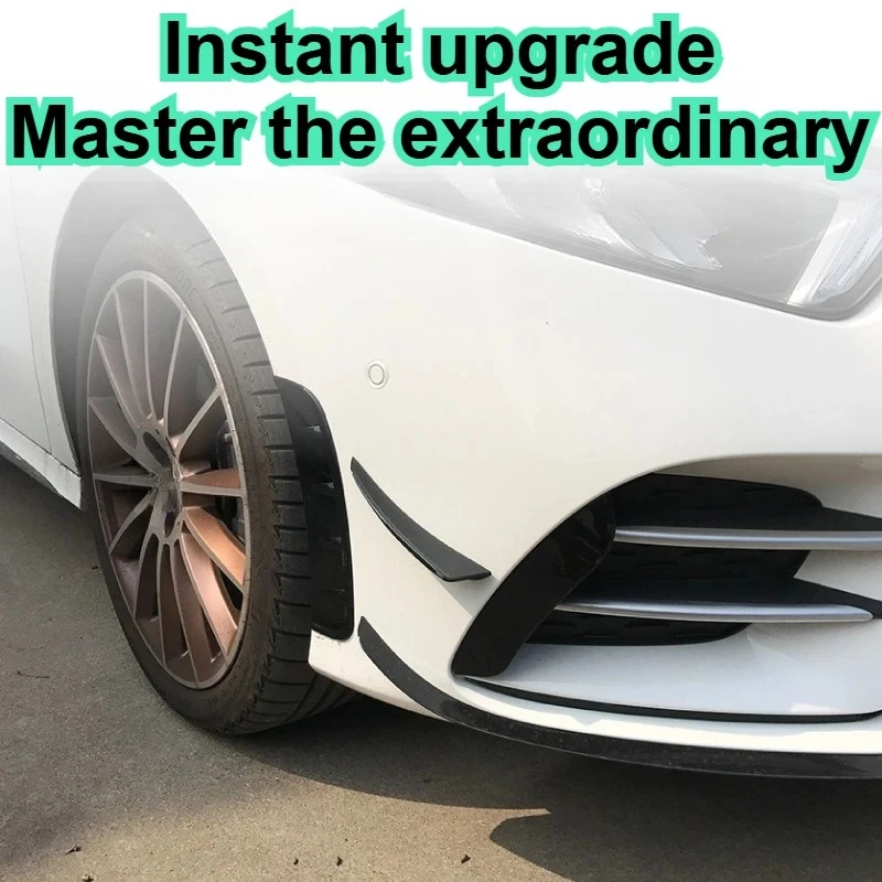 메르세데스 A클래스 A180L A200L 2018-2022용 AMG 스타일 프론트 범퍼 에어 인테이크 덕트, 자동차 스타일링 튜닝 파츠 데코레이션 키트, 스포티
