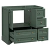 36inch Bathroom Vanity with Sink,  Solid Wood Freestanding Bathroom Vanities with 4 Storage Drawers and Shelf, Soft Closing Door 6
