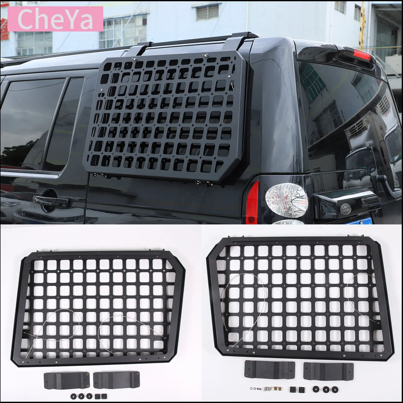 Custodia Occhiali Da Sole Per Land Rover Discovery 3 (LR3, 2004-2009) – ABS, Colore Beige, Vano Portaoggetti Al Tetto