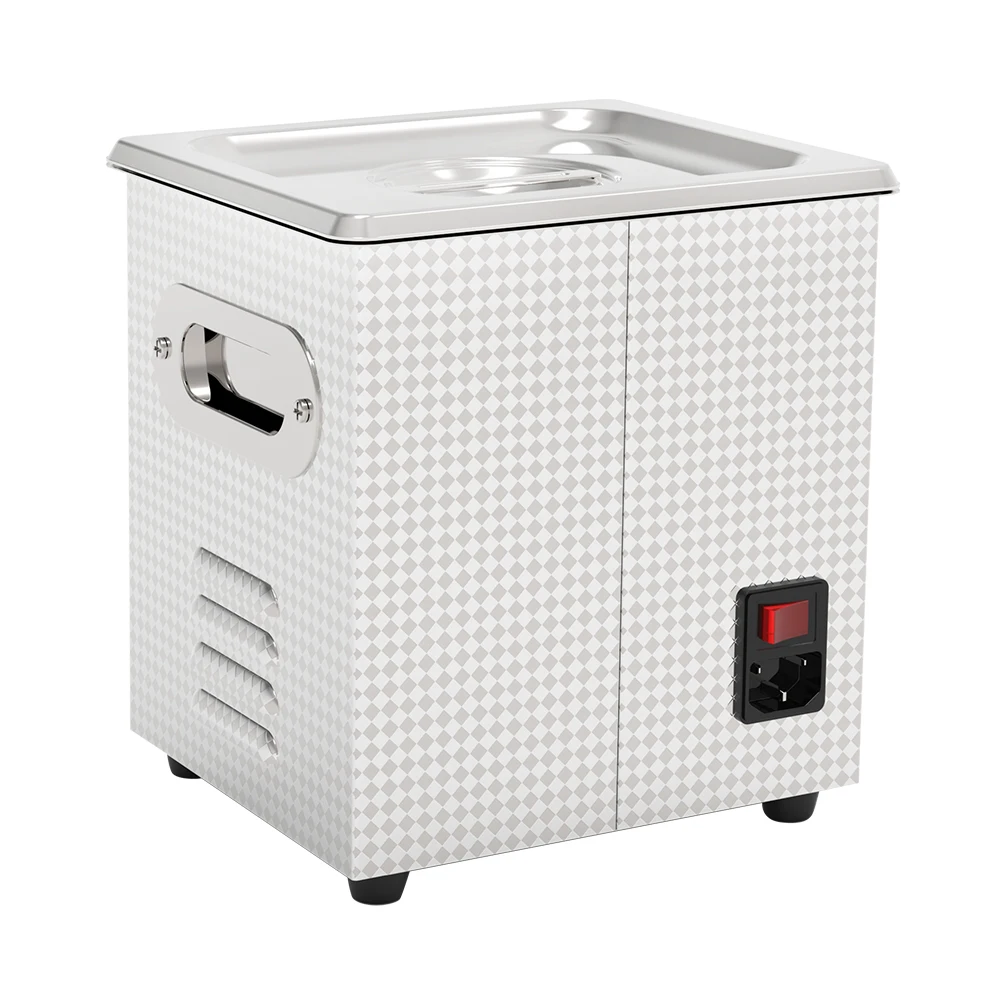 Granbo 소형 물체용 초음파 클리너, 전원 SUS304 욕조, 2L, 120W, 40KHz, 80 ℃ 가열 타이밍, 30 분