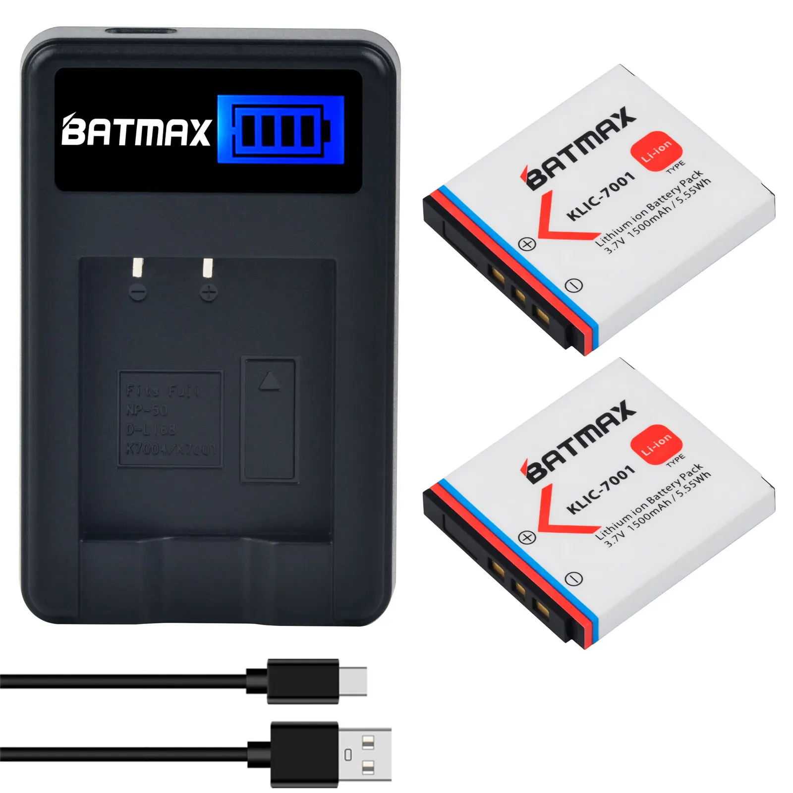 BatmaxKLIC-7001KLIC7001Battery1500mAhforKodakM1063M341M340M320M1073M753M763M853M863M893M1063M1013ISV550-AliExpress44