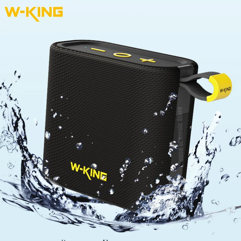 Nuovi Altoparlanti Woofer Bluetooth Wireless Mini W-King D2 Per Esterno Ipx7 Impermeabile Ciclismo Sound Box Radio Portatile Tws Stereo