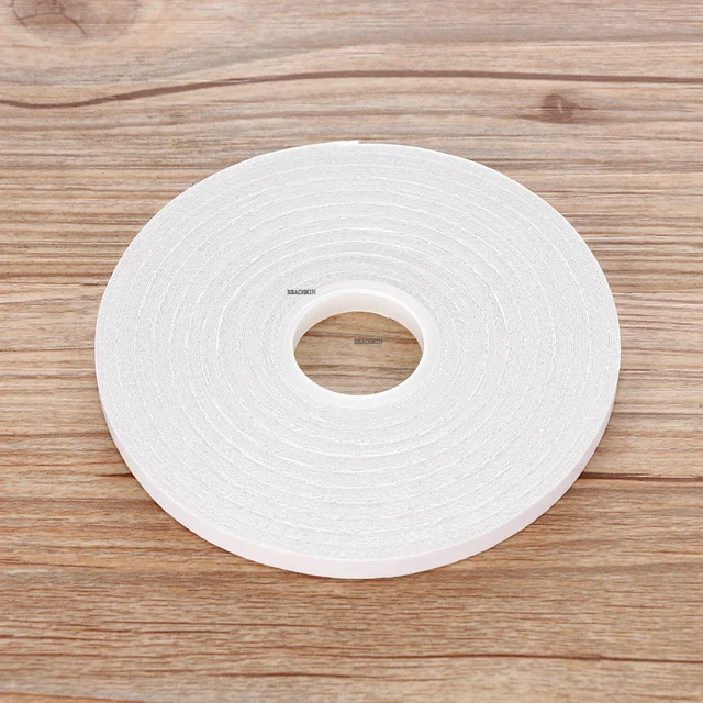 1Rolls Water Soluble Double-Side Tape Adhesive Non-woven Sewing Tape  hand-stitched temporarily fixed DIY Sewing Tools 20M - AliExpress
