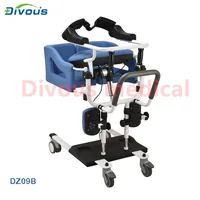 Multifunctional carbon steel elderly disabled care lift electric transfer wheelchair 1